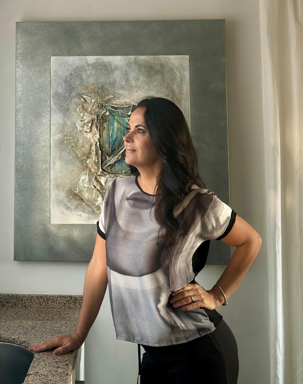 Artista Tere (Pintura, Montaje)